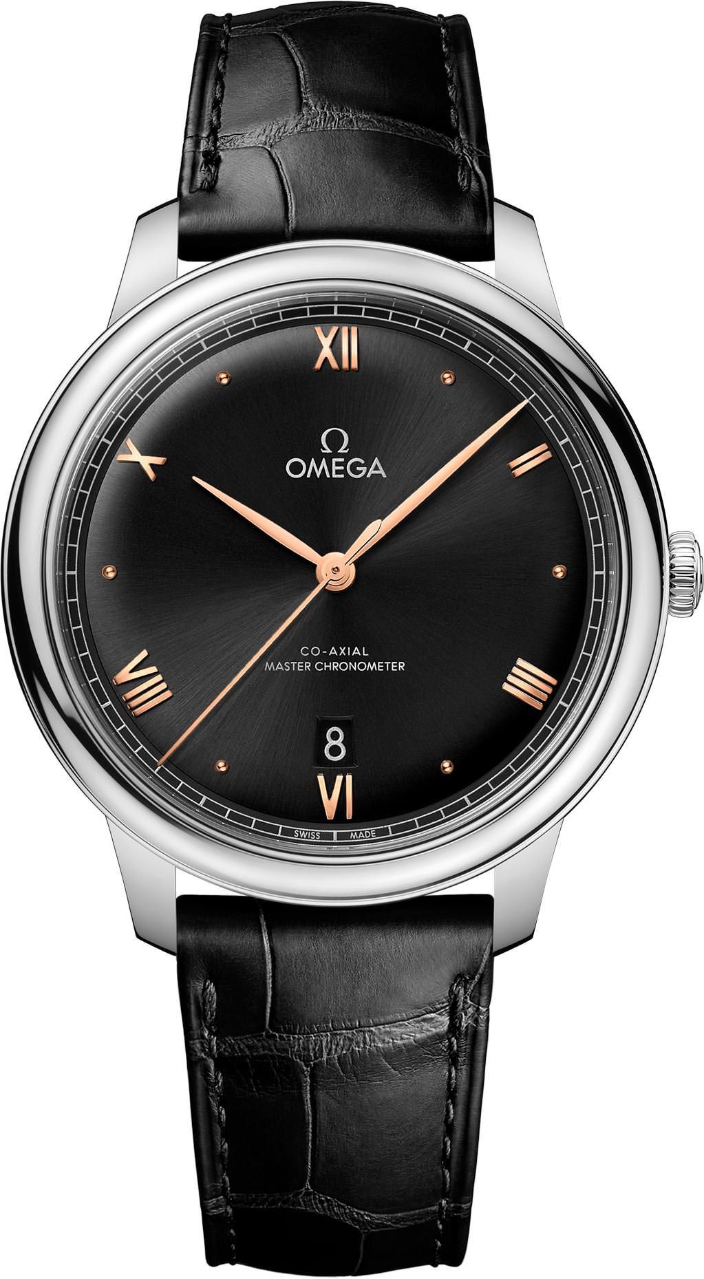Omega De Ville Prestige Black Dial 40 mm Automatic Watch For Men - 1