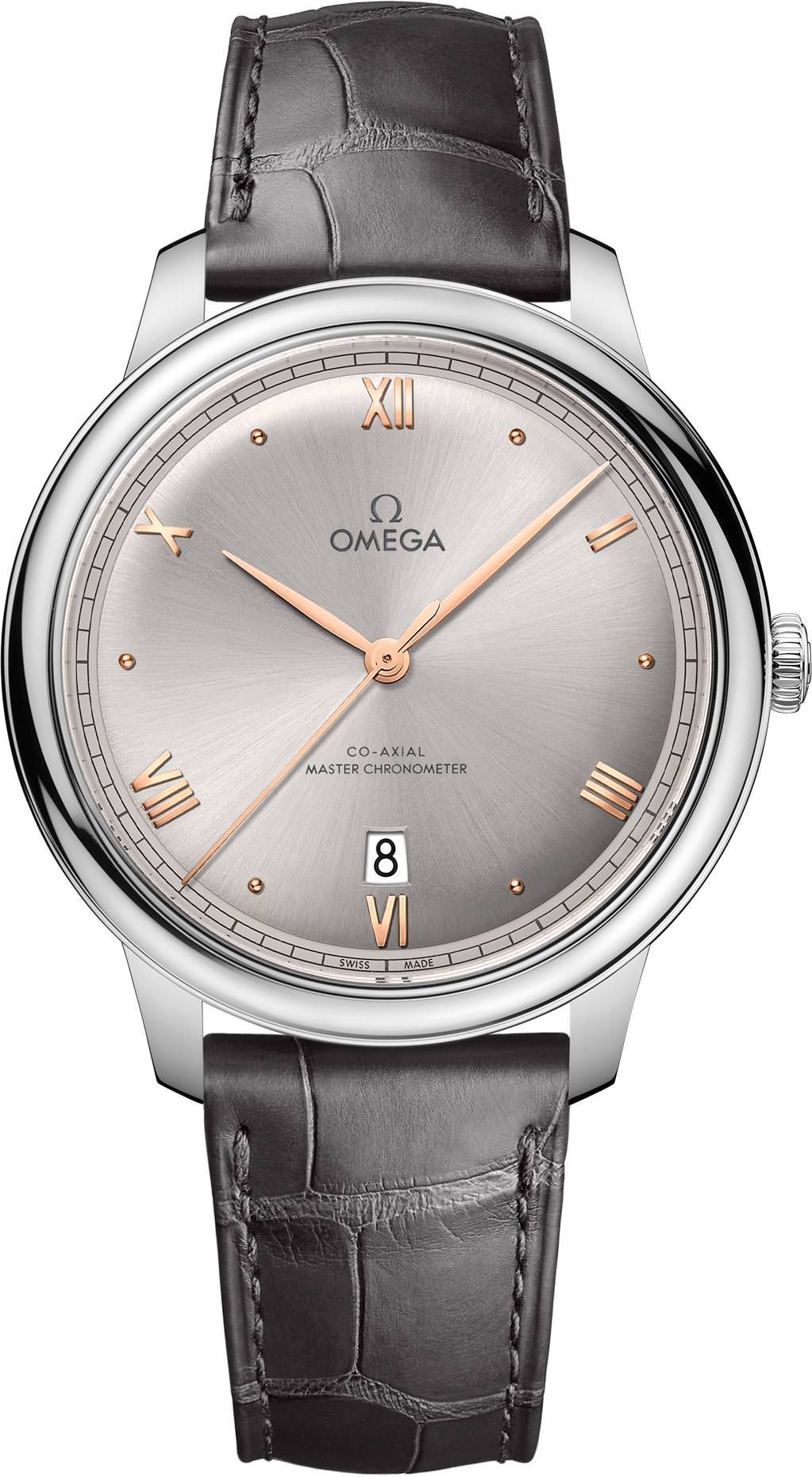 Omega De Ville Prestige Grey Dial 40 mm Automatic Watch For Men - 1