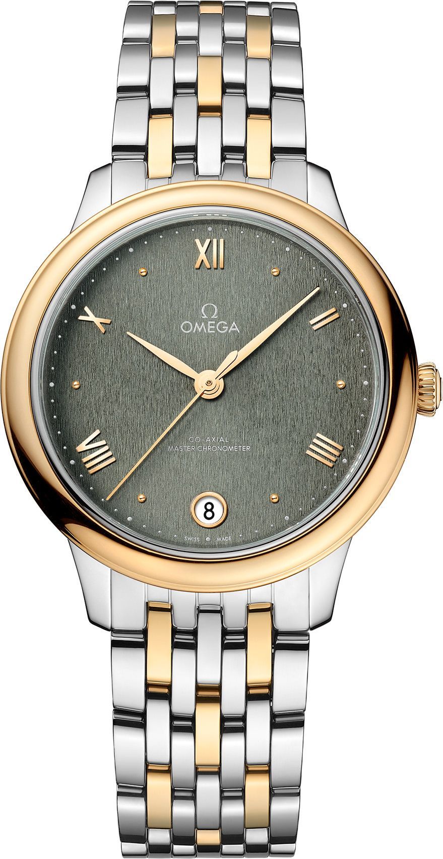 Omega De Ville Prestige Green Dial 34 mm Automatic Watch For Women - 1