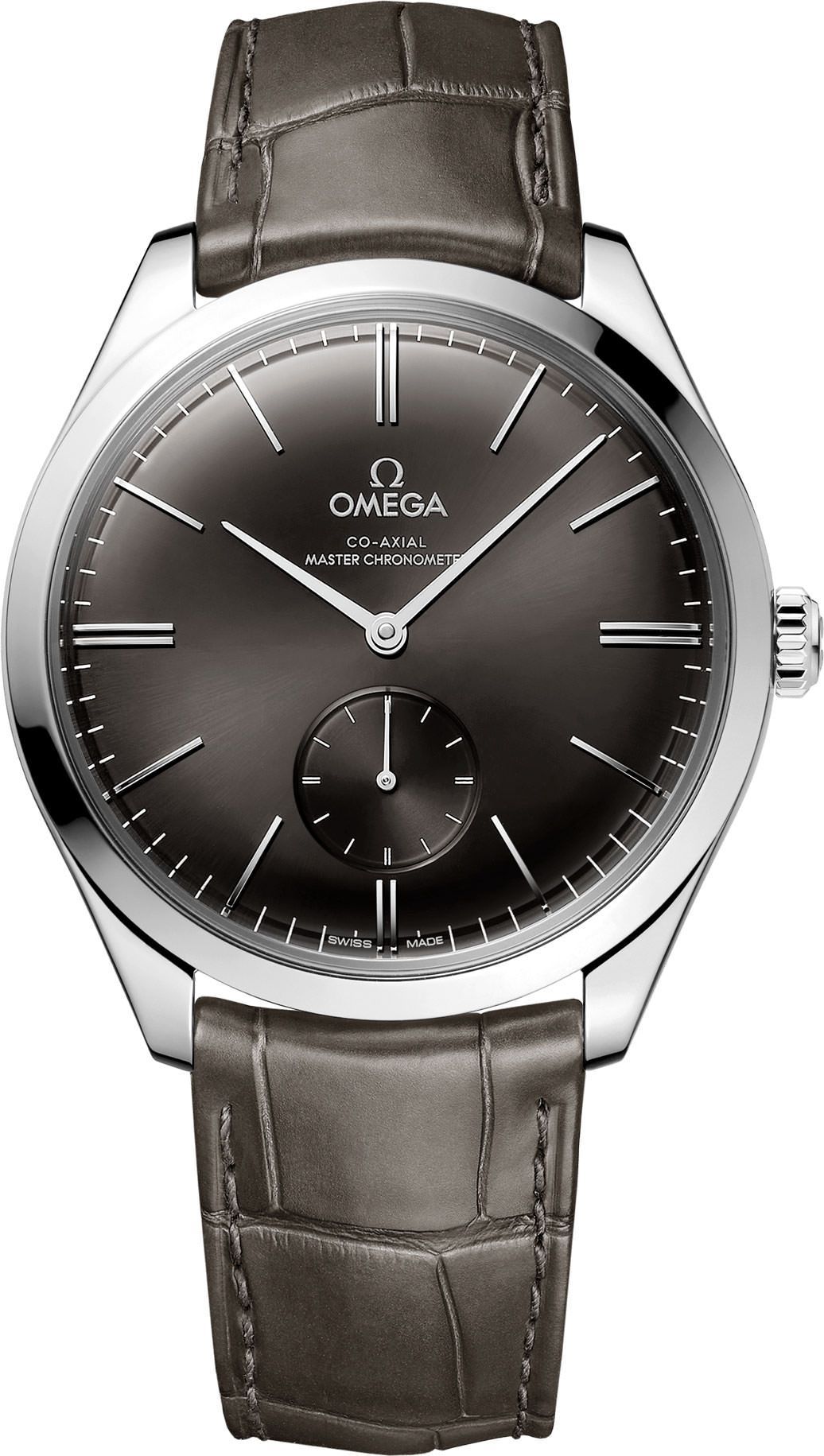Omega De Ville Trésor Grey Dial 40 mm Manual Winding Watch For Men - 1