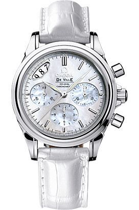 Omega De Ville  Silver Dial 35 mm Automatic Watch For Women - 1