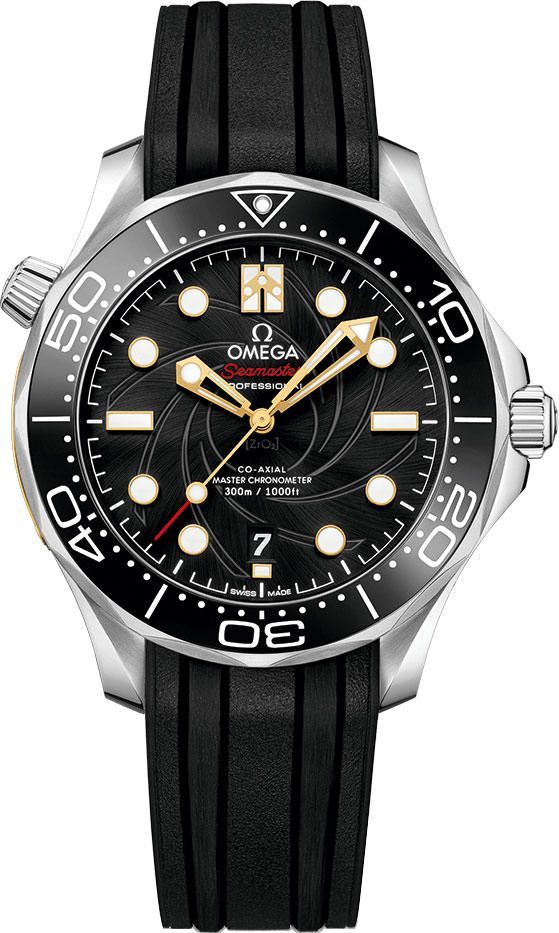 Omega Seamaster Diver 300M Black Dial 42 mm Automatic Watch For Men - 1