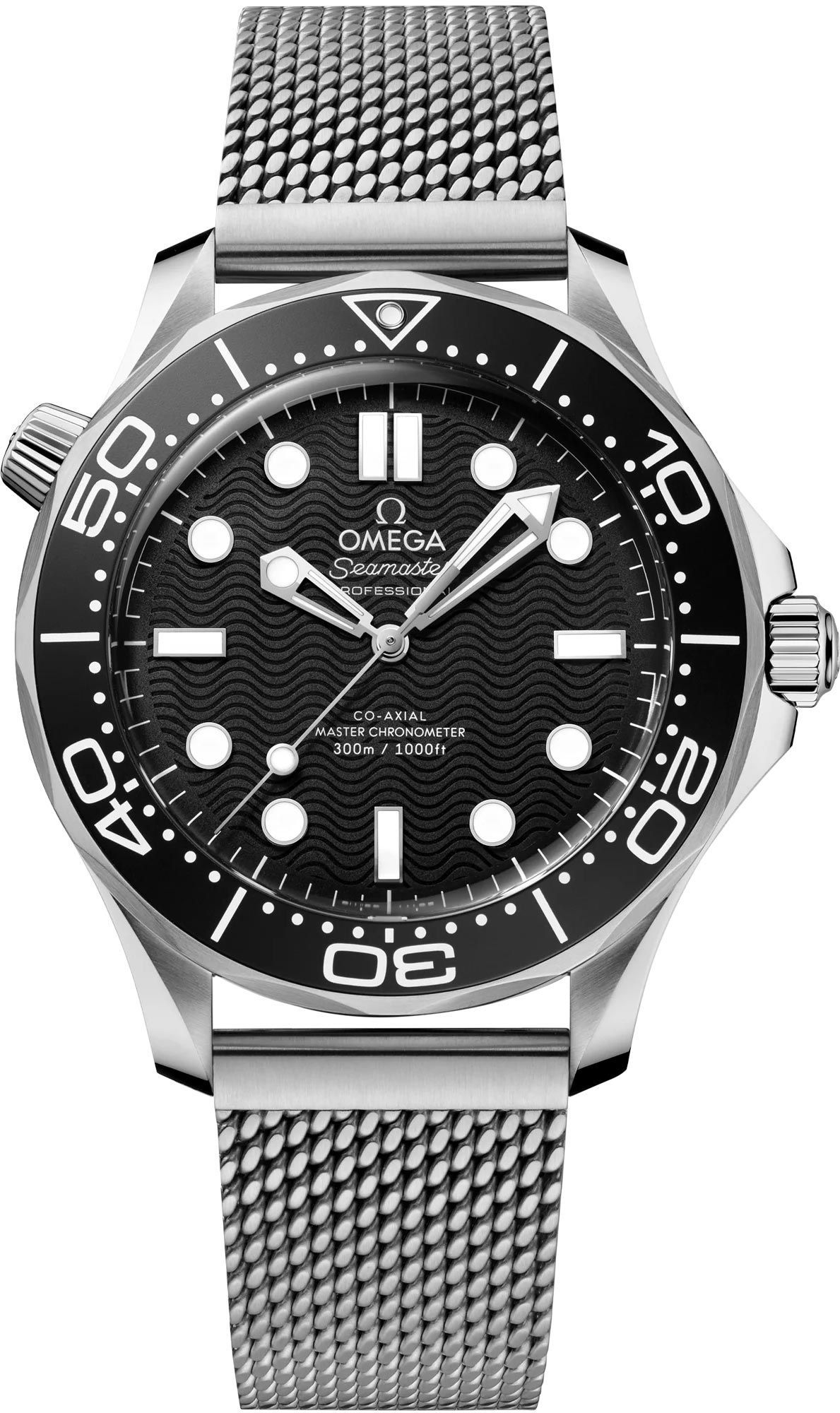 Omega Seamaster Diver 300M Black Dial 42 mm Automatic Watch For Men - 1