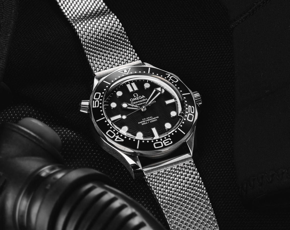 Omega Seamaster Diver 300M Black Dial 42 mm Automatic Watch For Men - 3