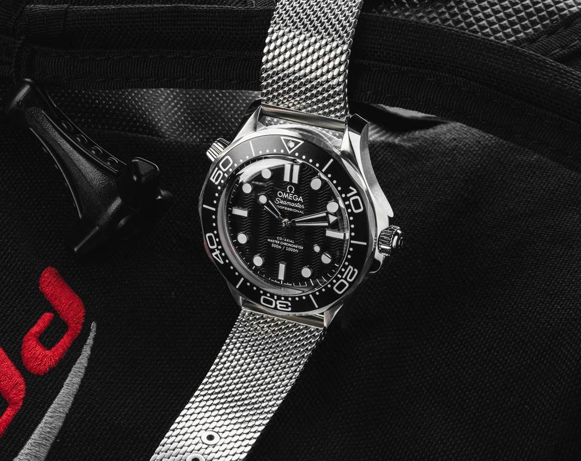 Omega Seamaster Diver 300M Black Dial 42 mm Automatic Watch For Men - 4