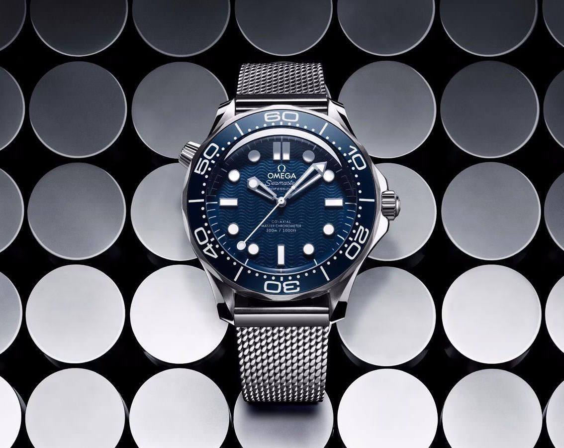 Omega Seamaster Diver 300M Blue Dial 42 mm Automatic Watch For Men - 6