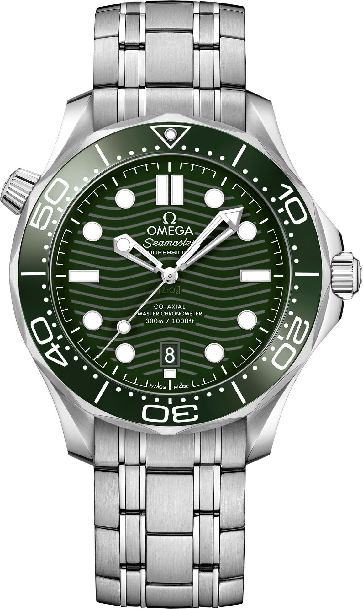Omega Seamaster Diver 300M Green Dial 42 mm Automatic Watch For Men - 1