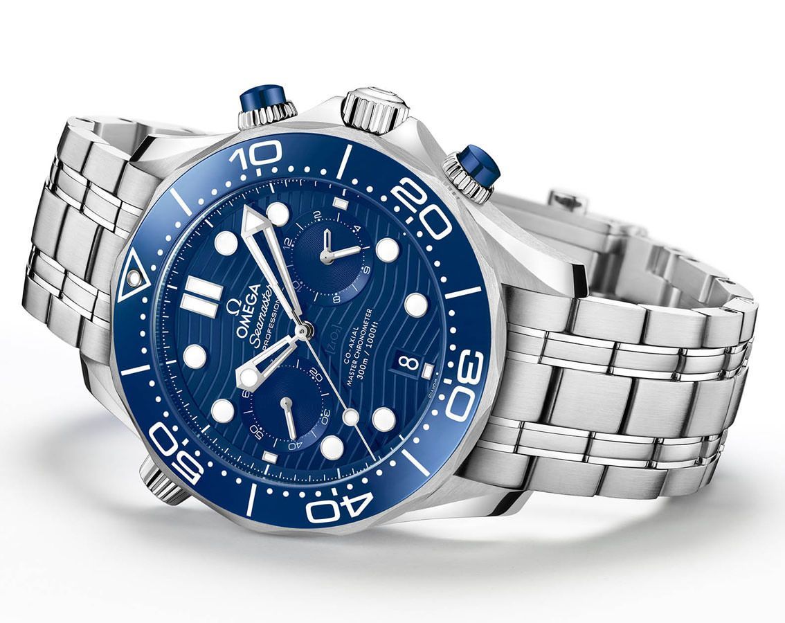Omega Diver 300M 44 mm Watch in Blue Dial For Men - 3