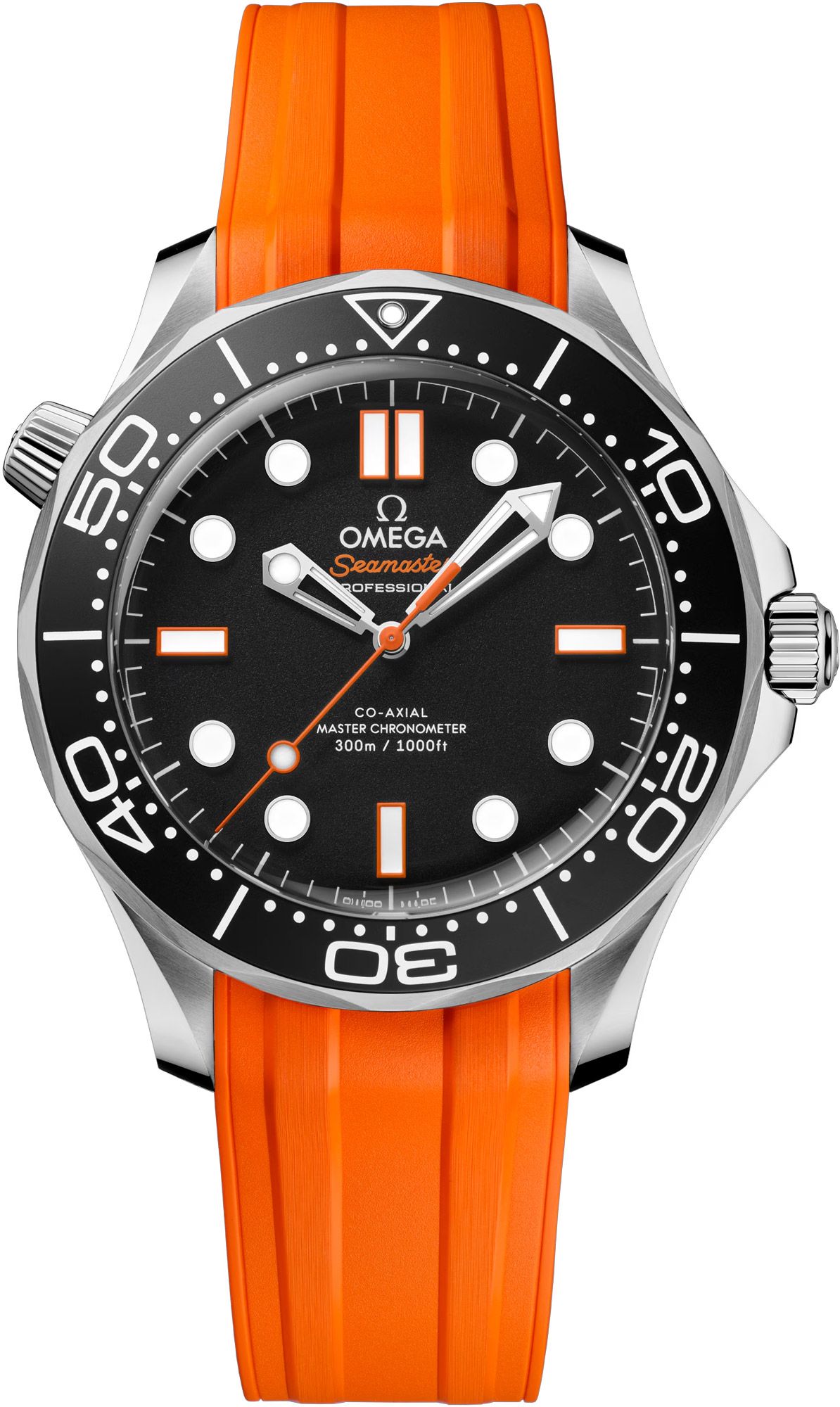 Omega Seamaster Automatic Men Watches in Round case Black Dial