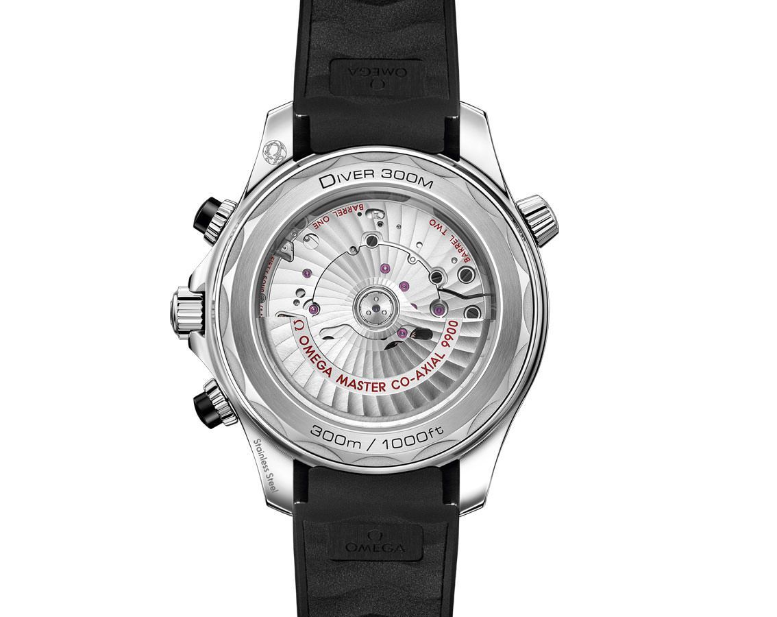 Omega Diver 300M 44 mm Watch in Black Dial For Men - 4
