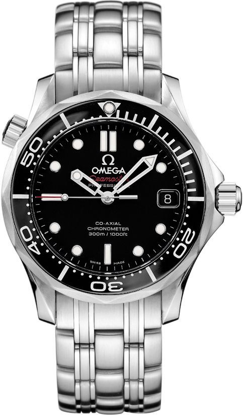 Omega Seamaster  Black Dial 36.25 mm Automatic Watch For Women - 1