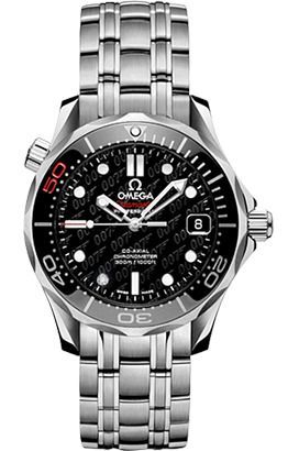 Omega Seamaster  Black Dial 36 mm Automatic Watch For Men - 1