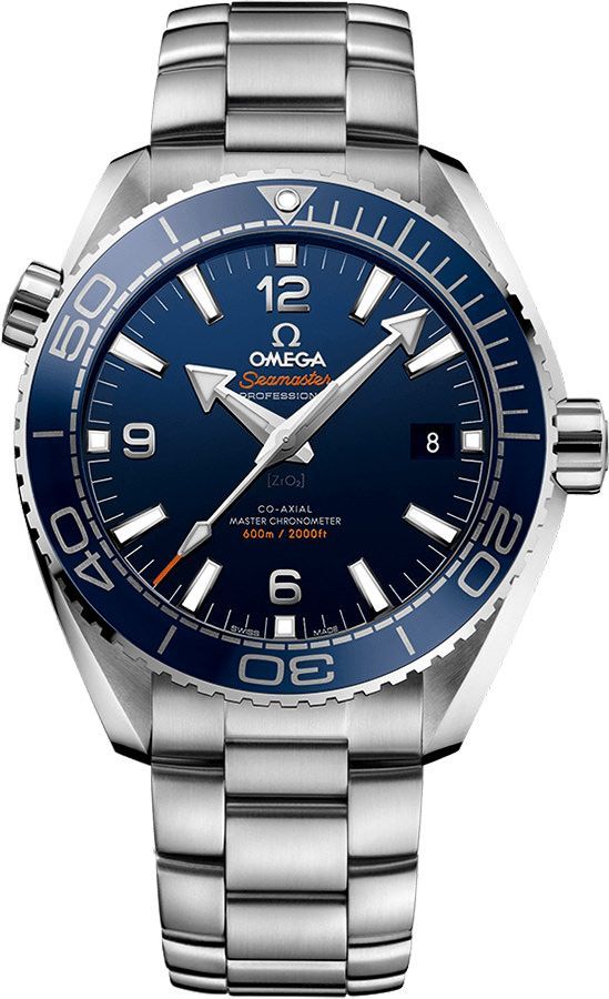 Omega Seamaster Planet Ocean Blue Dial 43.5 mm Automatic Watch For Men - 1