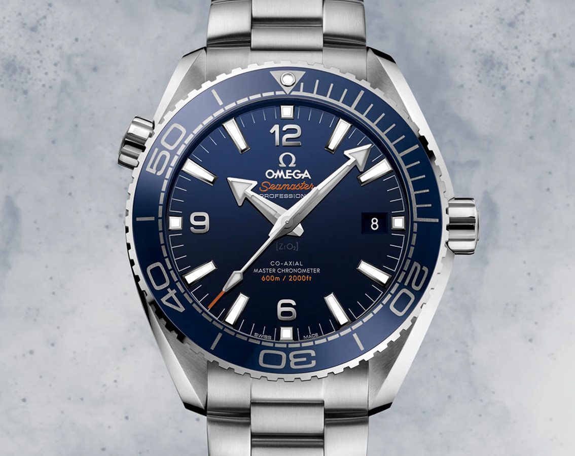 Omega Seamaster Planet Ocean Blue Dial 43.5 mm Automatic Watch For Men - 2