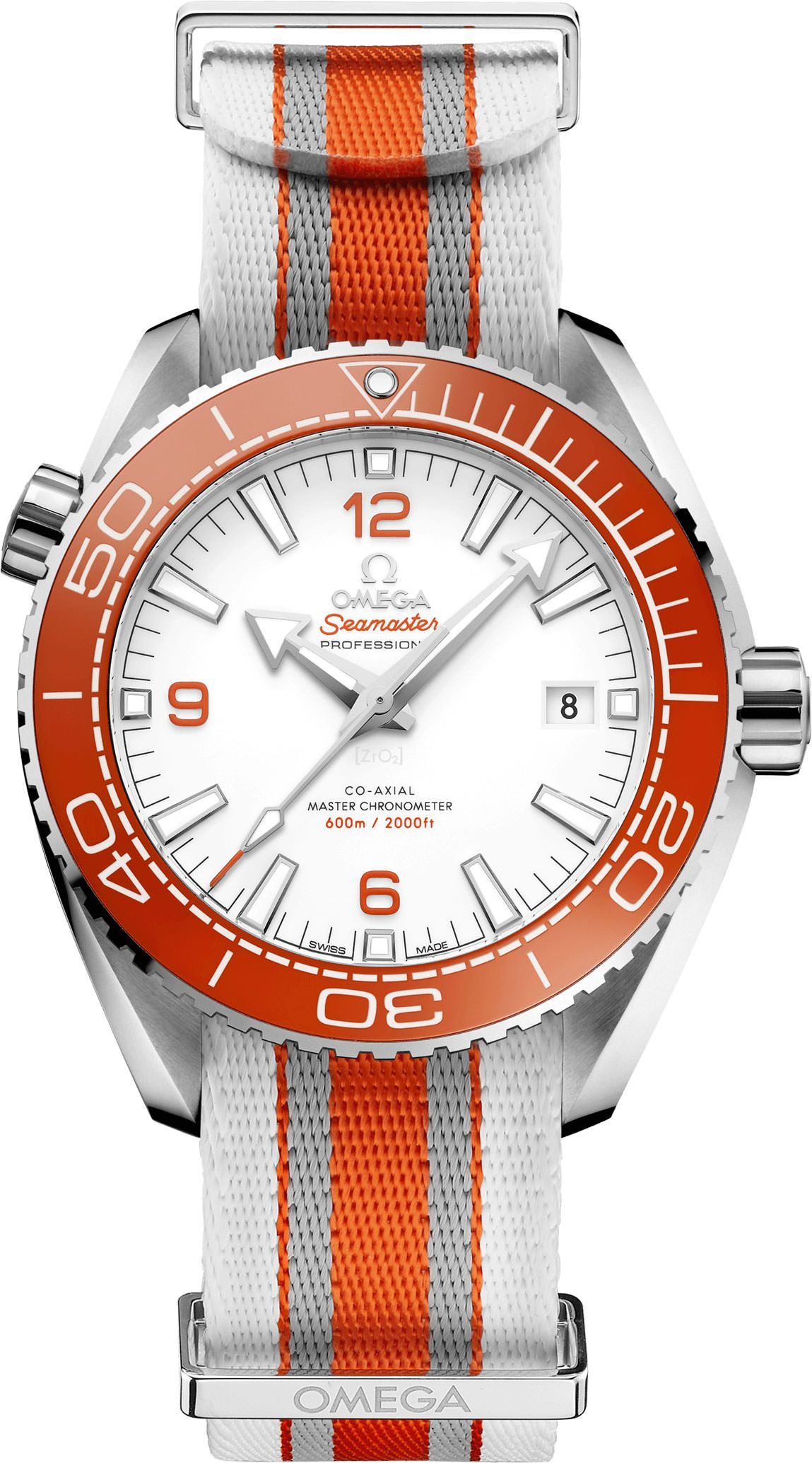Omega Seamaster Planet Ocean White Dial 43.5 mm Automatic Watch For Men - 1