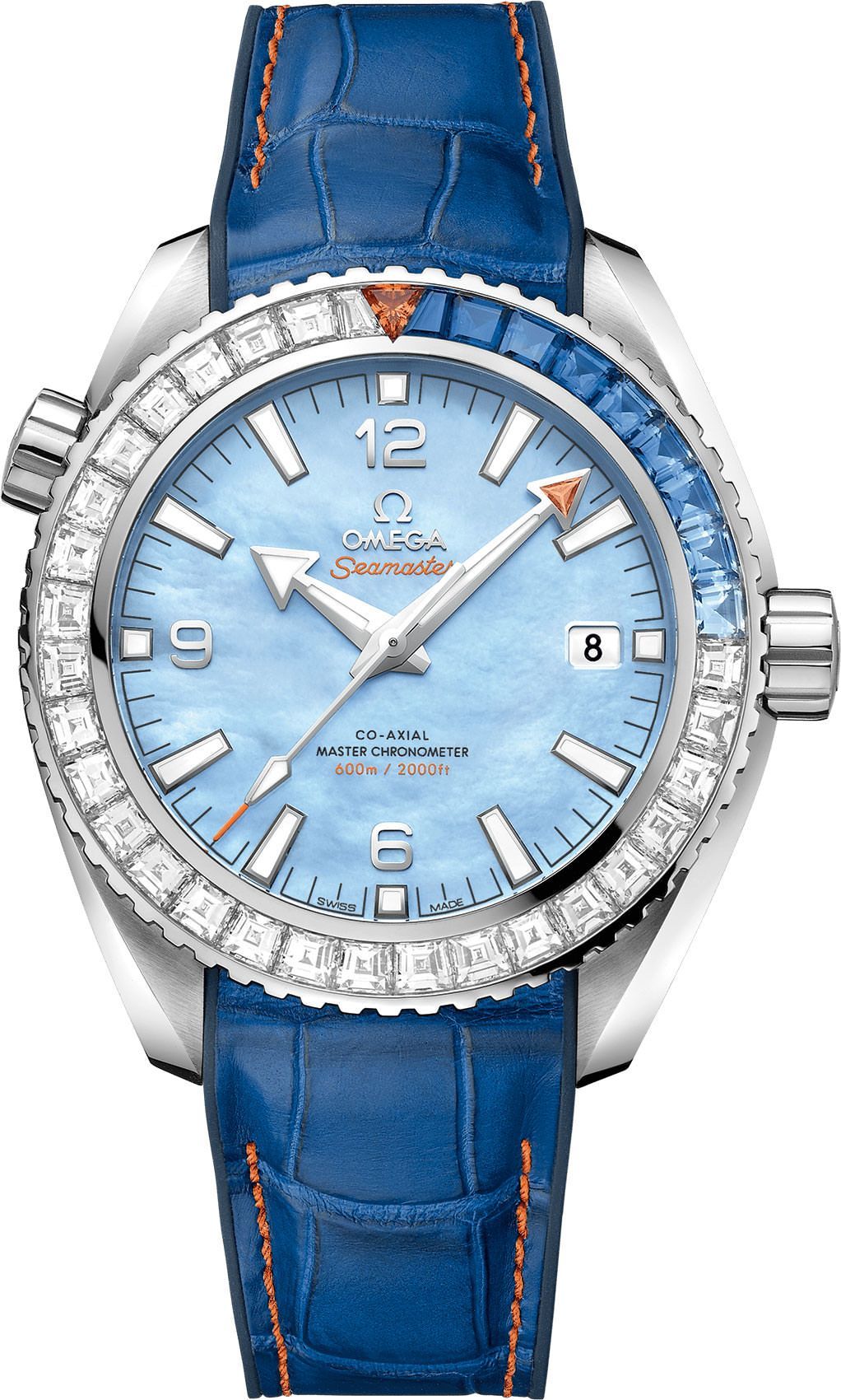 Omega Planet Ocean 43.5 mm Watch in MOP Dial For Men - 1