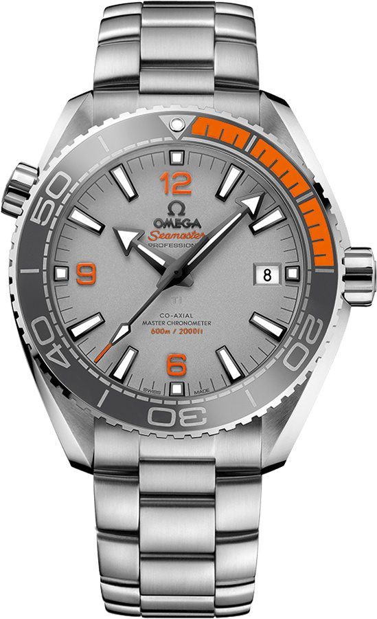 Omega Seamaster Planet Ocean 600M Grey Dial 43.5 mm Automatic Watch For Men - 1