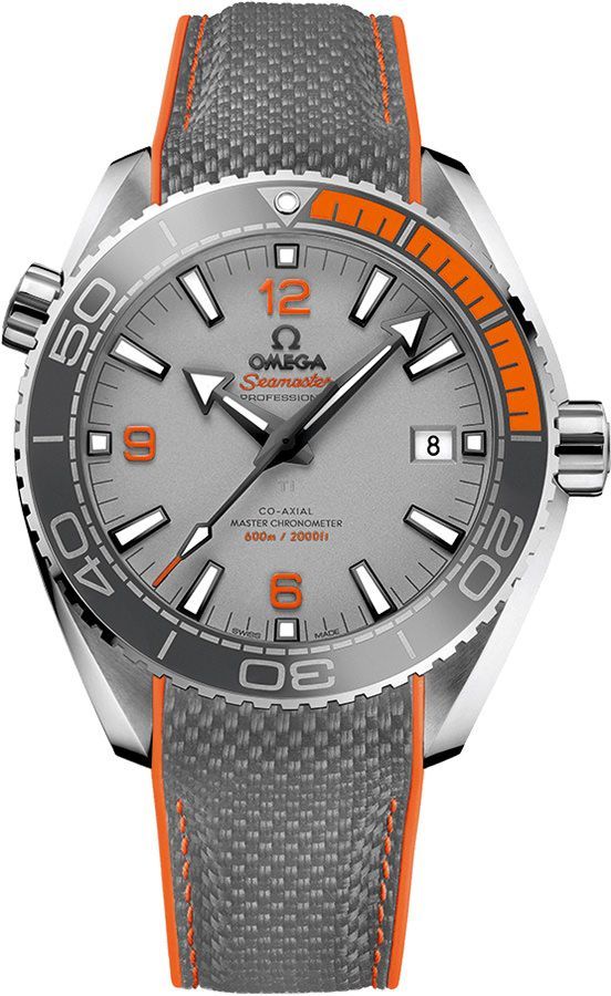 Omega Seamaster Planet Ocean Grey Dial 43.5 mm Automatic Watch For Men - 1