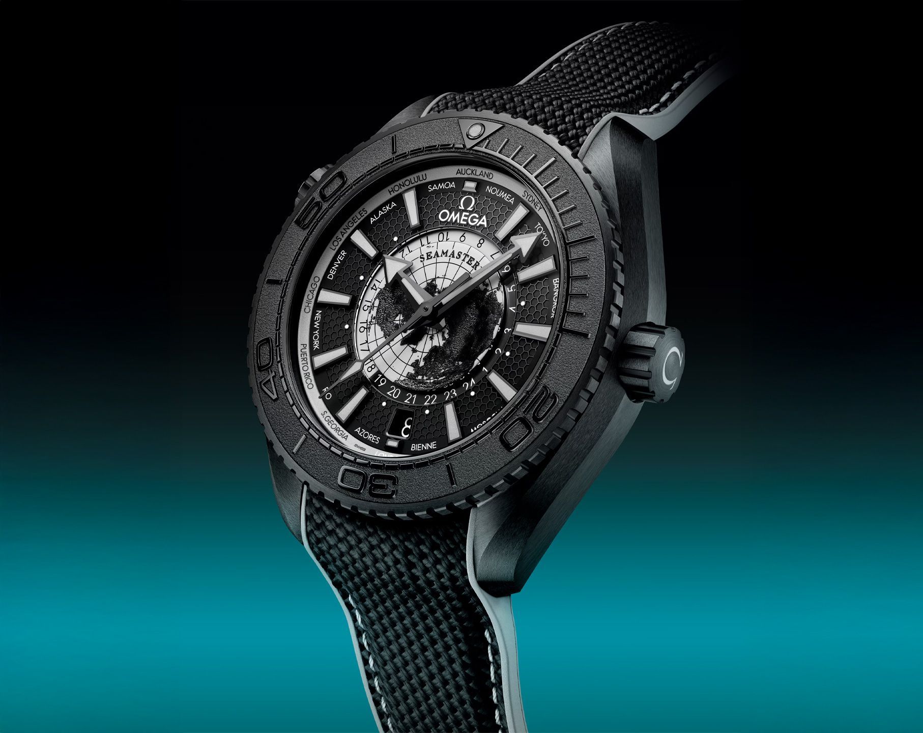 Omega Seamaster Planet Ocean Black Dial 45.5 mm Automatic Watch For Men - 6