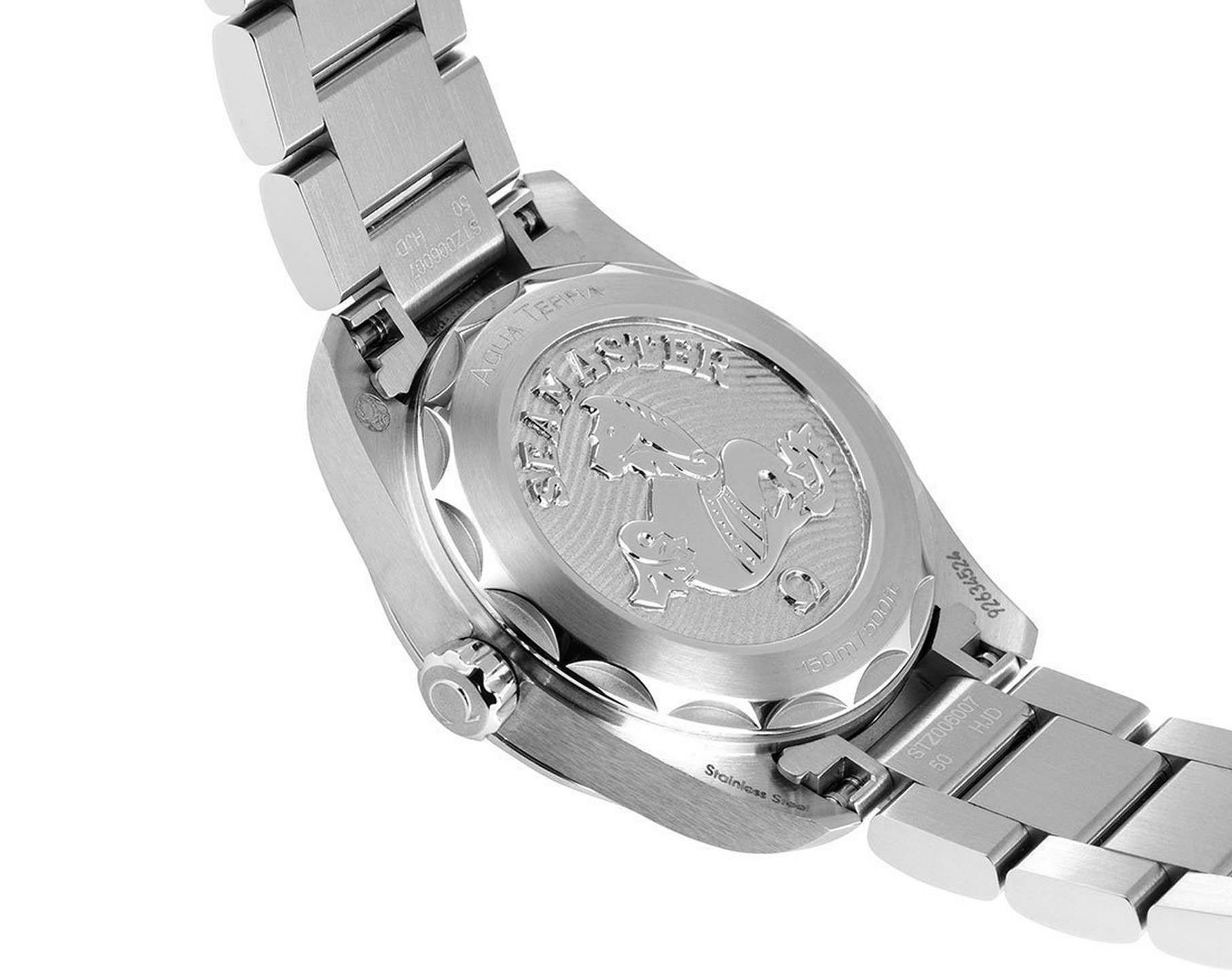Omega Aqua Terra 28 mm Watch in White Dial For Women - 3