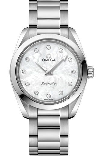 Omega Seamaster Aqua Terra 150 MOP Dial 28 mm Quartz Watch For Women - 1
