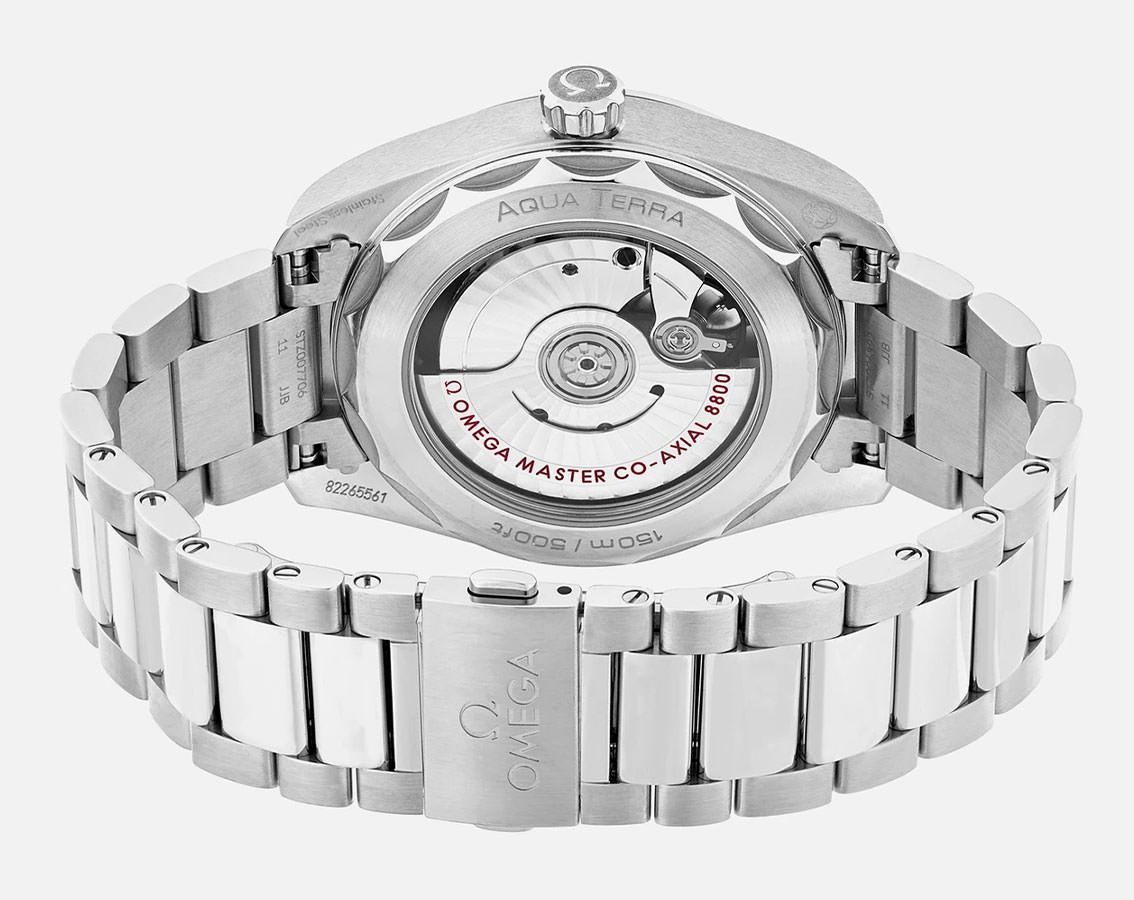 Omega Seamaster Aqua Terra Silver Dial 38 mm Automatic Watch For Women - 5