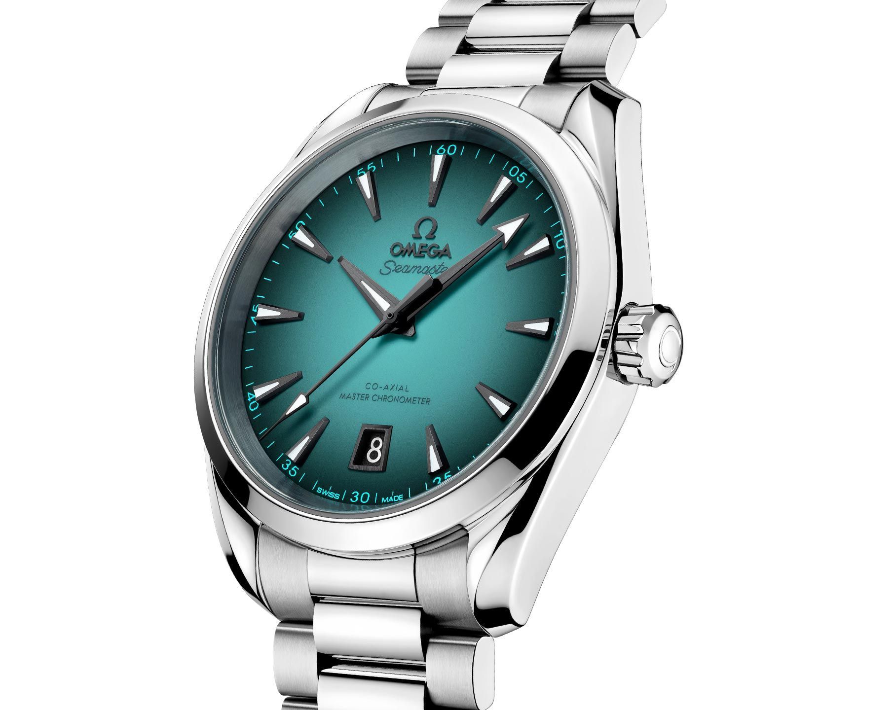 Omega Seamaster Aqua Terra Turquoise Dial 38 mm Automatic Watch For Men - 4