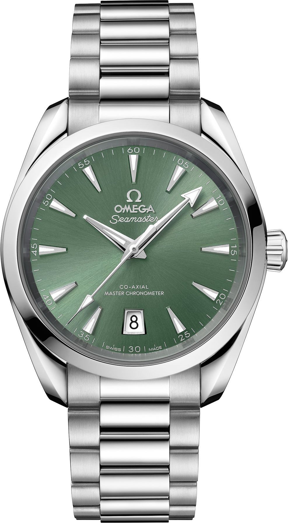 Omega Seamaster Aqua Terra Green Dial 38 mm Automatic Watch For Men - 1