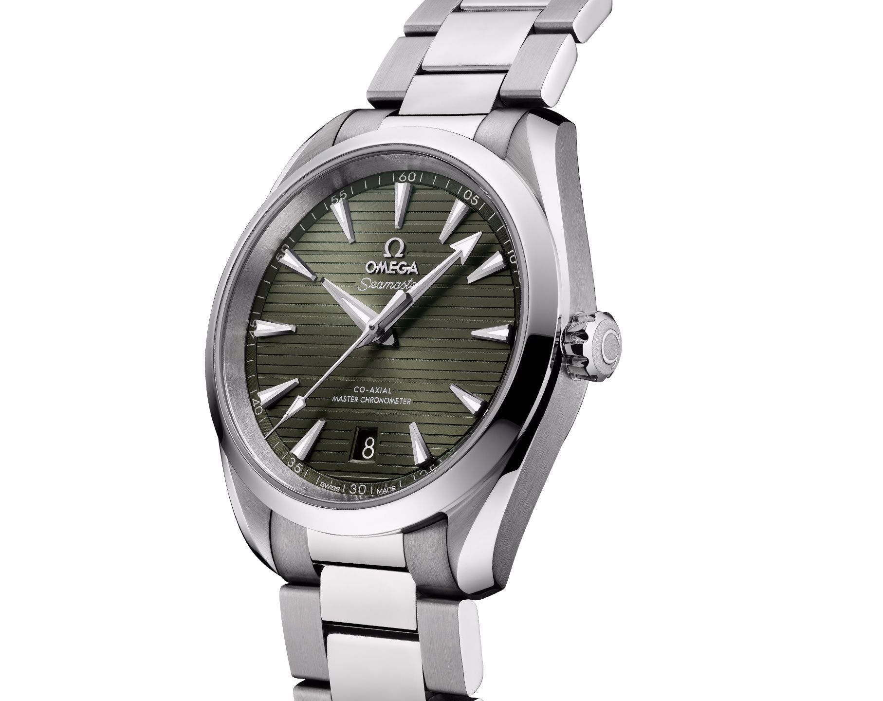 Omega Seamaster Aqua Terra Green Dial 38 mm Automatic Watch For Men - 4