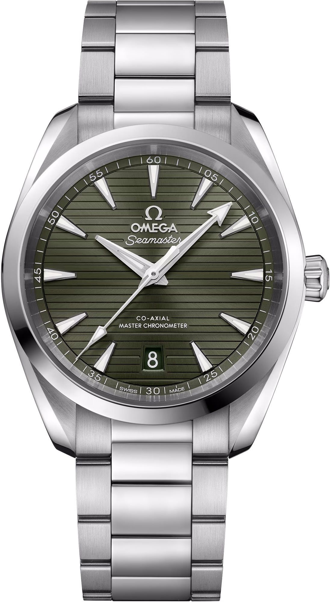 Omega Seamaster Aqua Terra Green Dial 38 mm Automatic Watch For Men - 1