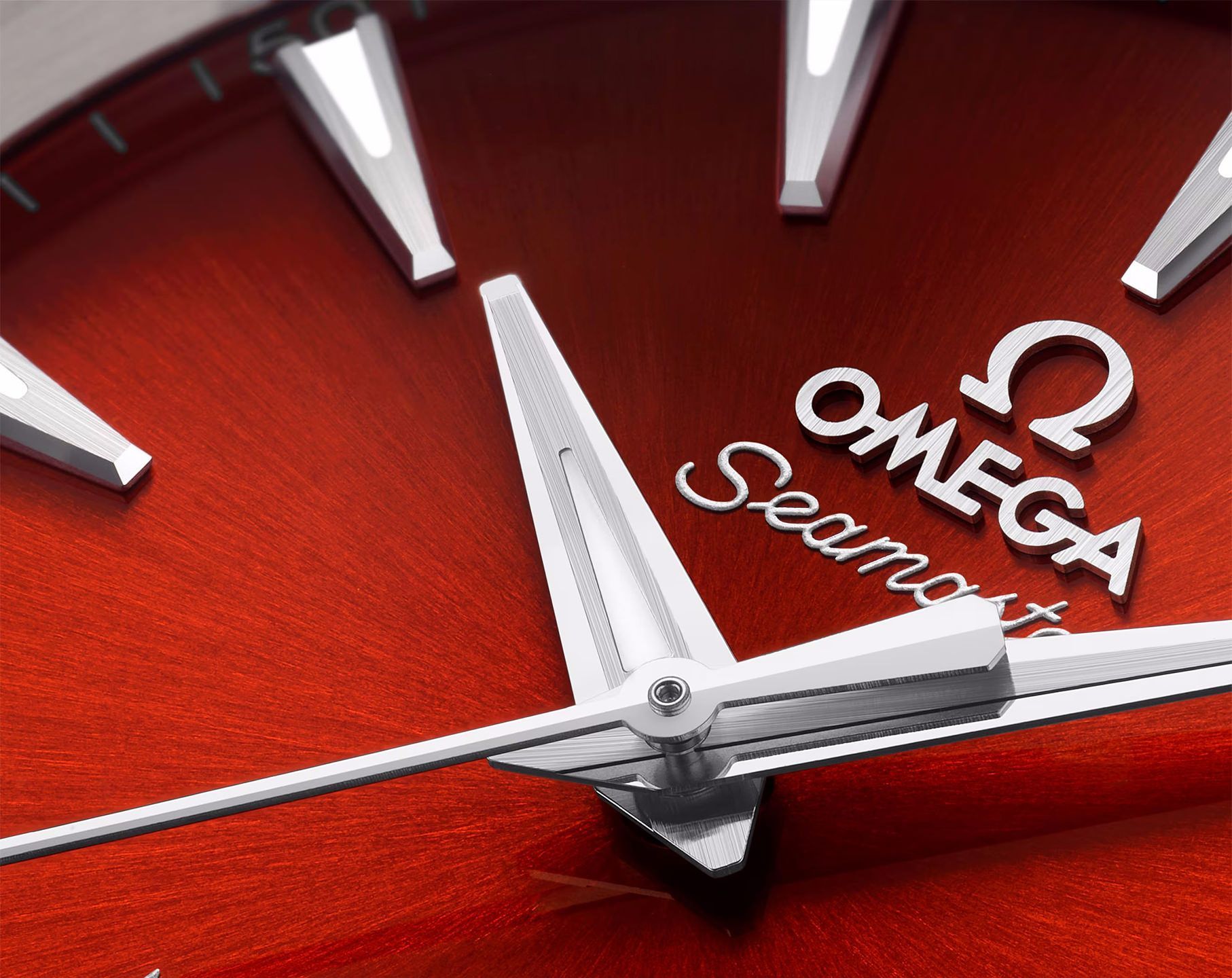 Omega Seamaster Aqua Terra Red Dial 38 mm Automatic Watch For Men - 4