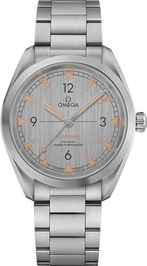Omega Seamaster Railmaster Grey Dial 40 mm Automatic Watch For Men - 1