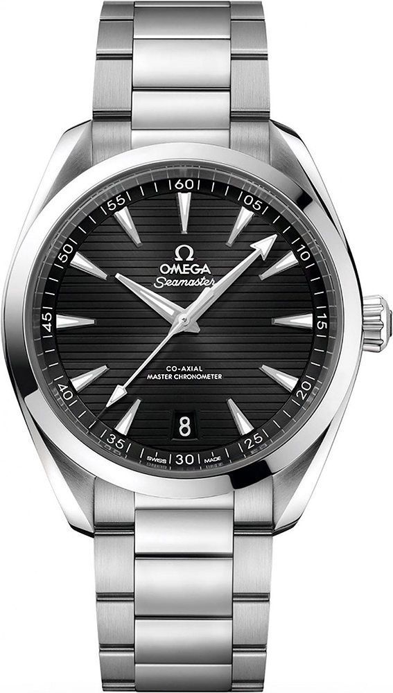Omega Seamaster Aqua Terra Black Dial 41 mm Automatic Watch For Men - 1