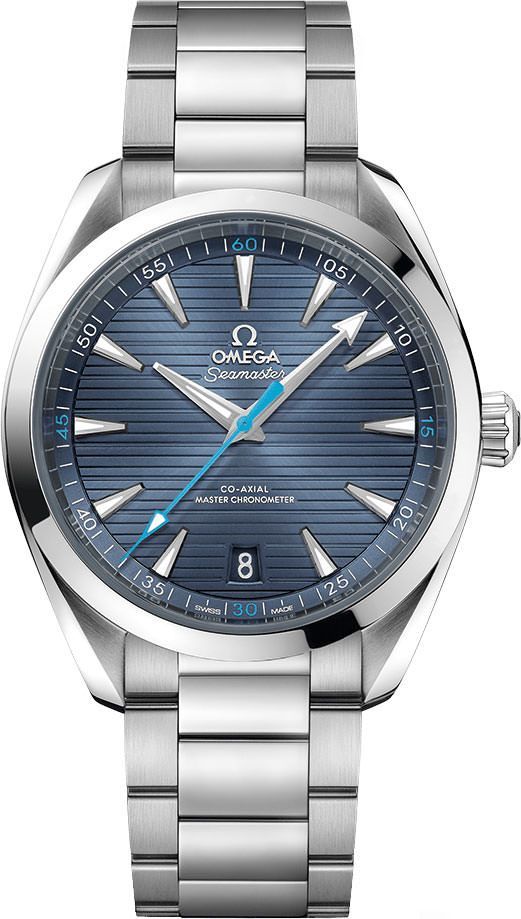 Omega Seamaster Aqua Terra Blue Dial 41 mm Automatic Watch For Men - 1