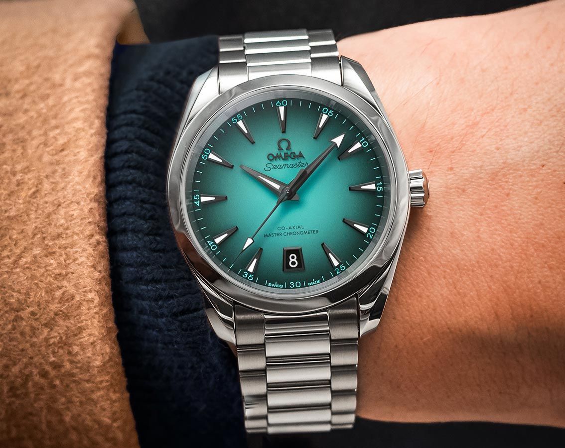 Omega Seamaster Aqua Terra Turquoise Dial 41 mm Automatic Watch For Men - 4