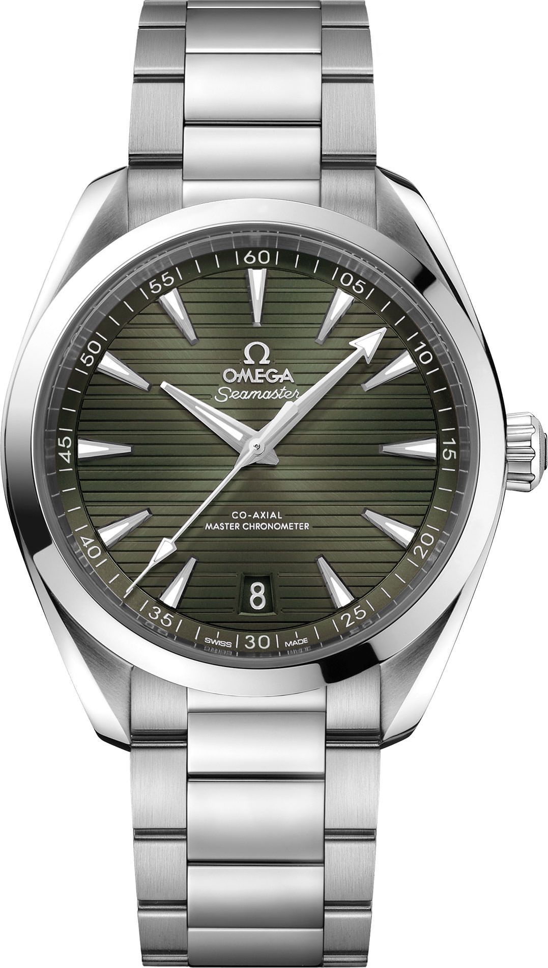 Omega Aqua Terra 41 mm Watch in Green Dial For Men - 1