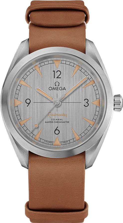 Omega Seamaster Railmaster Silver Dial 40 mm Automatic Watch For Men - 1