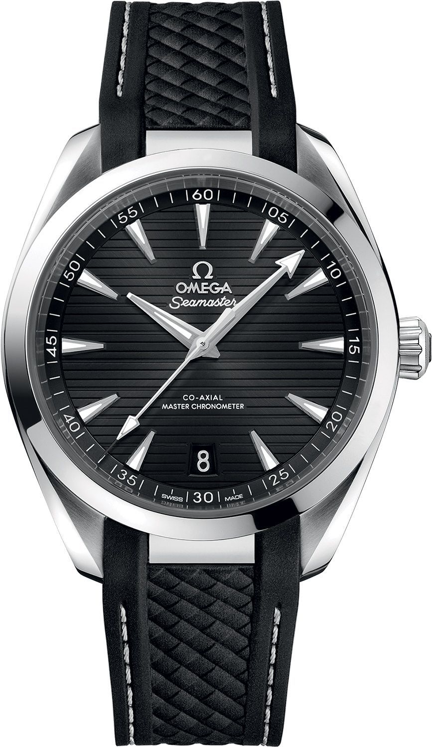 Omega Seamaster Aqua Terra Black Dial 41 mm Automatic Watch For Men - 1