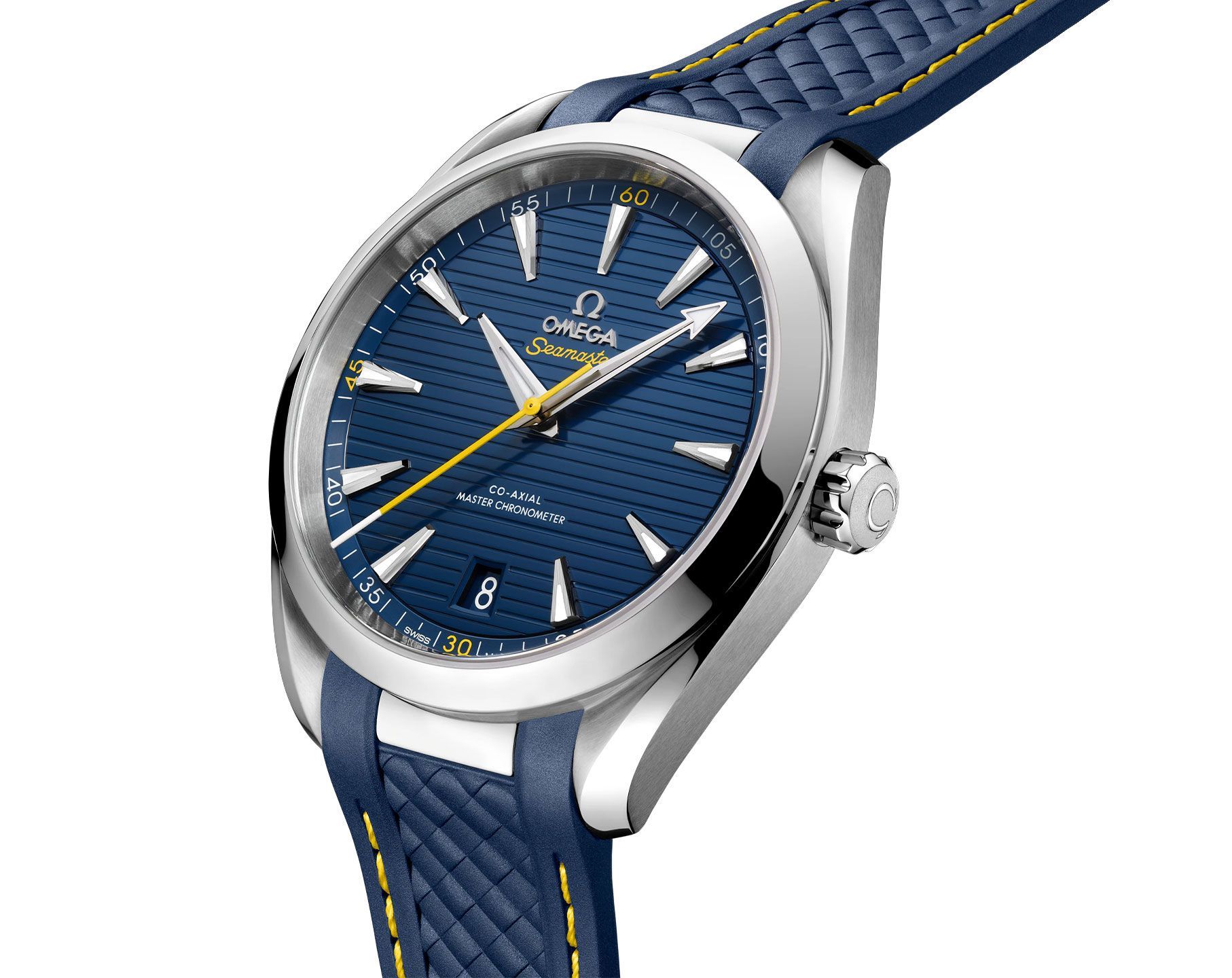 Omega Seamaster Aqua Terra Blue Dial 41 mm Automatic Watch For Men - 6