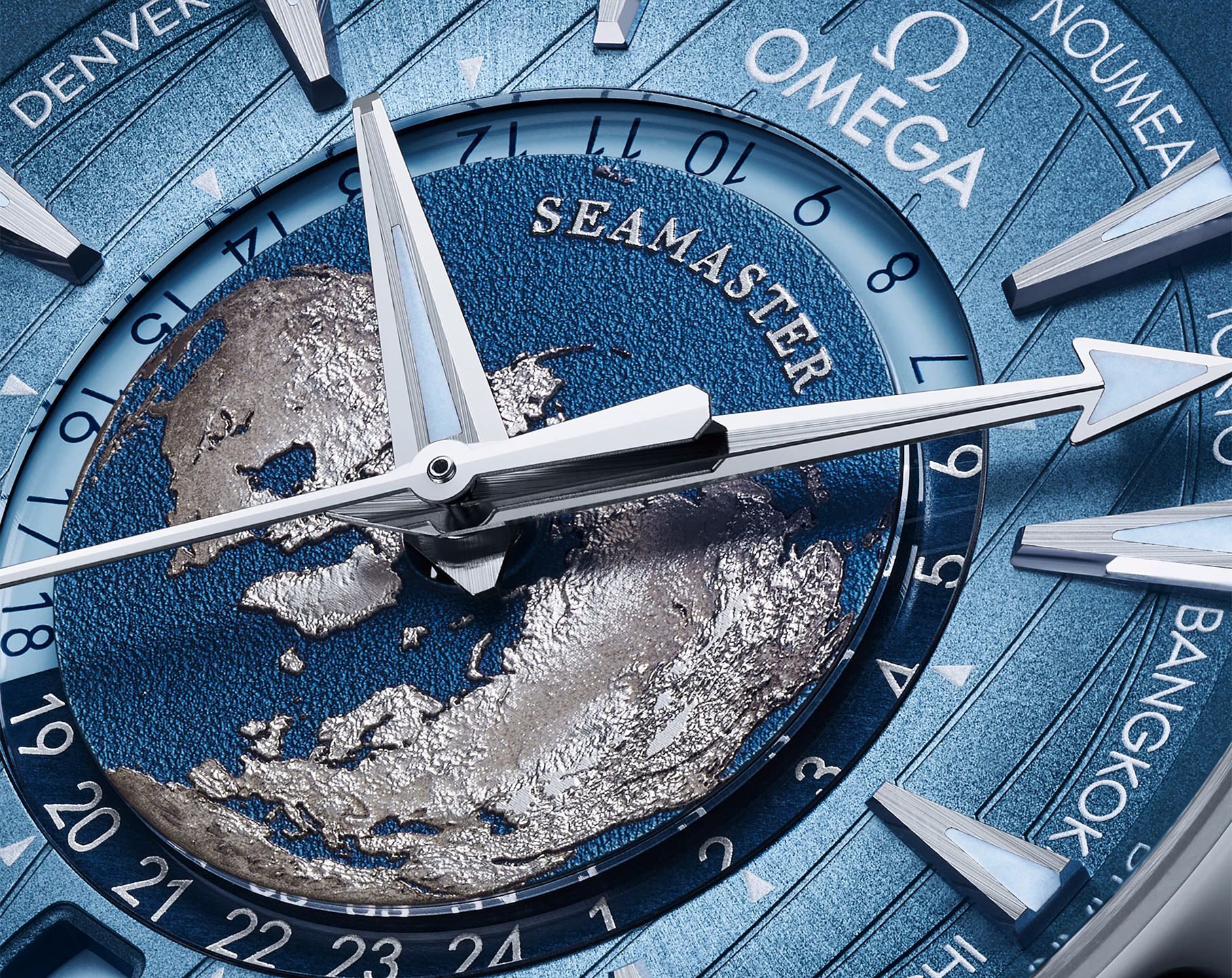 Omega Seamaster Aqua Terra Blue Dial 43 mm Automatic Watch For Men - 4