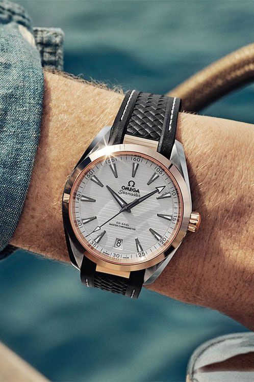 Omega Seamaster Aqua Terra Silver Dial 41 mm Automatic Watch For Men - 2