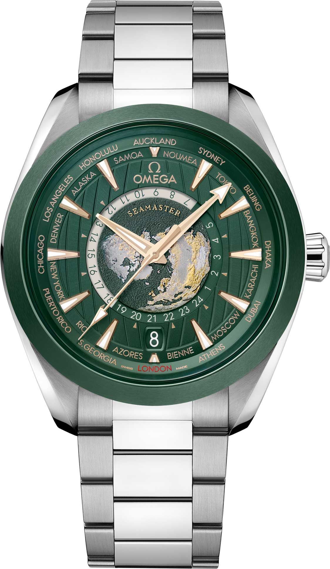 Omega Seamaster Aqua Terra Green Dial 43 mm Automatic Watch For Men - 1