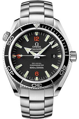 Omega Planet Ocean 42 mm Watch in Black Dial For Men - 1