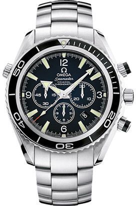 Omega Planet Ocean 46 mm Watch in Black Dial For Men - 1