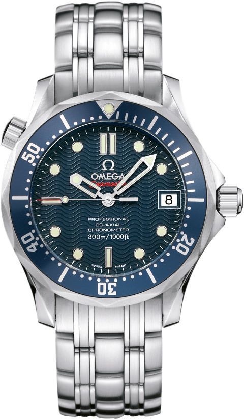 Omega Seamaster  Blue Dial 36 mm Automatic Watch For Men - 1