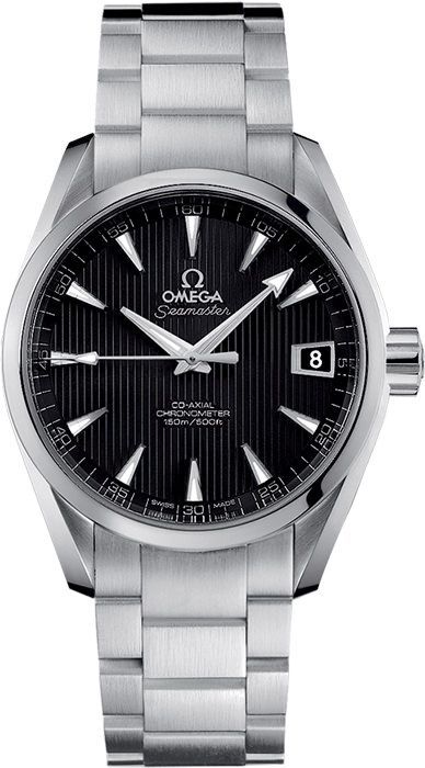 Omega Seamaster Aqua Terra Black Dial 38.5 mm Automatic Watch For Men - 1