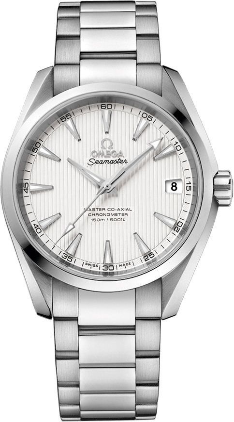 Omega Seamaster  White Dial 38.5 mm Automatic Watch For Men - 1
