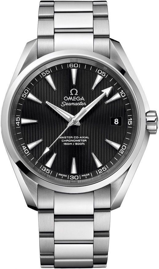 Omega Aqua Terra 41.5 mm Watch in Black Dial For Men - 1