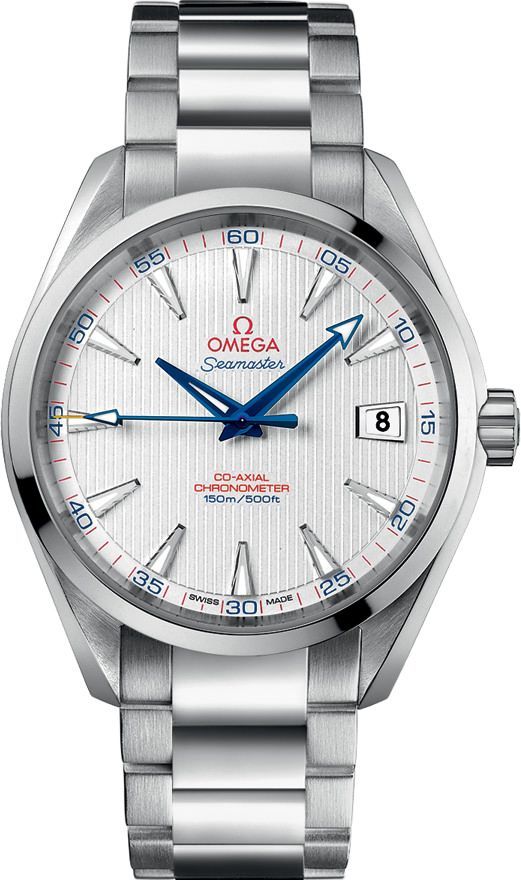 Omega Aqua Terra 41.5 mm Watch in Silver Dial For Men - 1