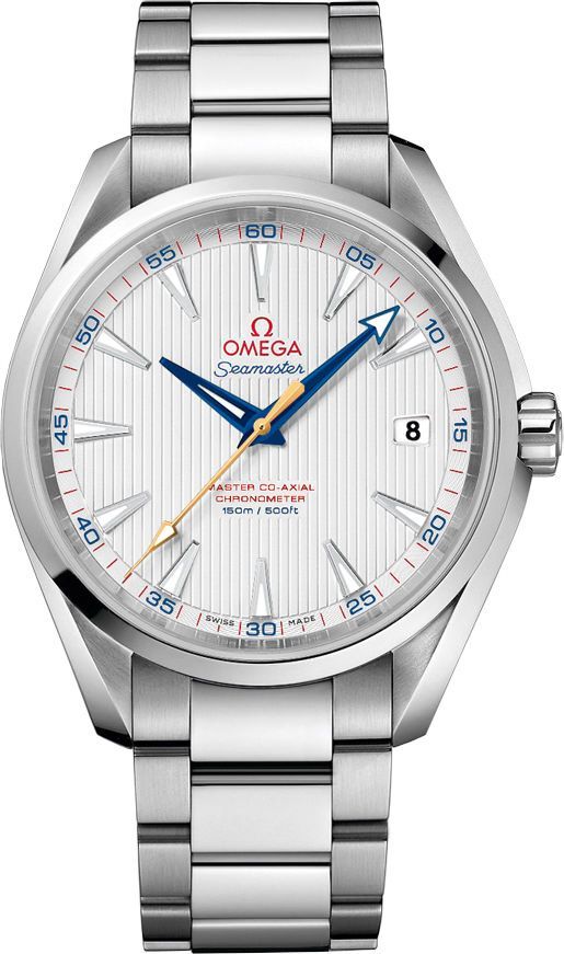 Omega Seamaster Aqua Terra Silver Dial 41.5 mm Automatic Watch For Men - 1